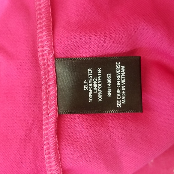 Torrid Pink Dress with White Floral Pattern - Picture 7 of 8